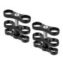 FAEFTY Lot de 2 supports de fixation papillon pour caméra sous-marine