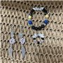 Queta Kit de fabrication de bijoux en pierres précieuses naturelles irrégulières avec fil à bijoux, pendentifs, bracelets et out