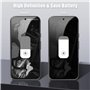 MokaZii Verre Trempé Anti-Espion Compatible avec Google Pixel 8A, avec Caméra Arrière Protecteur, [2+2] Pièces Anti-Spy Protecti
