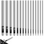 15pcs Poinçon Creux En Cuir
