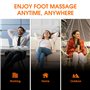 Folovn Masseur de pieds et mollets avec chaleur Shiatsu Machine de massage électrique pour fasciite plantaire, soulagement de la