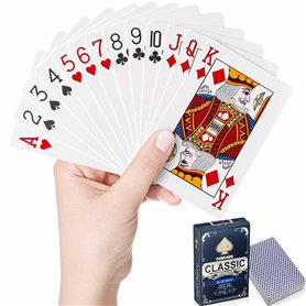 WUGAUWOR Jeu de Cartes en Plastique Imperméable