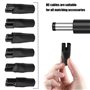 Riisoyu Lot de 7 Chargeur de Rasoir 5V, adaptateur USB-C multifonction pour Philips Câble de charge USB de rechange pour tous le