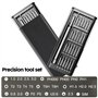 yotutun Jeu de tournevis de précision 25 en 1 - Mini tournevis de précision - Kit d'outils de réparation électronique magnétique