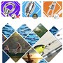 Choisir les professionnels de la pêche : 60 pièces Assortiment de triple tourbillons | Avec boîte de rangement organisante | Ens