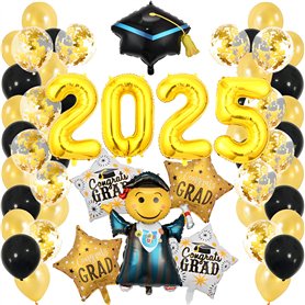 WTZWYFWJ 2025 Graduation Party Decoration Kit