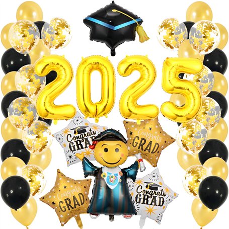 WTZWYFWJ 2025 Graduation Party Decoration Kit