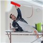 Udbrud Spatule de surface 40cm, Spatule de lissage professionnelle avec poignée ergonomique en Z, Acier Inoxydable Couteau a End