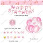Décoration d'anniversaire Ballerine,Doyomtoy 29 Pièces Ballons de fête Ballerine Cake Toppe pour Fête à Thème Ballerine pour Enf