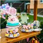 Décoration d'anniversaire Ballerine,Doyomtoy 29 Pièces Ballons de fête Ballerine Cake Toppe pour Fête à Thème Ballerine pour Enf