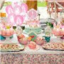 Décoration d'anniversaire Ballerine,Doyomtoy 29 Pièces Ballons de fête Ballerine Cake Toppe pour Fête à Thème Ballerine pour Enf