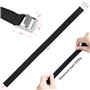 5 * 40CM Sangle Porte Velo Sangle de Serrage Sangle de Fixation avec Boucle Réglable pour Porte Vélo