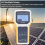 KKnoon Multimètre de panneau photovoltaïque 1600W Testeur MPPT pour panneaux solaires Testeur de tension à circuit ouvert Testeu