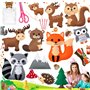 Liekadijiae 32 Pièces Kits de Couture Enfant