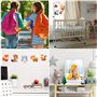 Liekadijiae 32 Pièces Kits de Couture Enfant, Kit de Bricolage en Feutre, Kits d'artisanat en Feutre, Ensemble d'artisanat et de