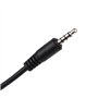 Xingdianfu Câble de données Jack/Mâle vers USB 3,5 mm pour lecteur MP3/MP4 Enregistreur vidéo de voiture Haut-parleurs de poche