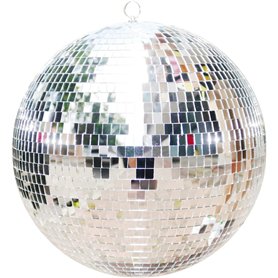 PIQIUQIU Boule à Facettes Disco Argentée