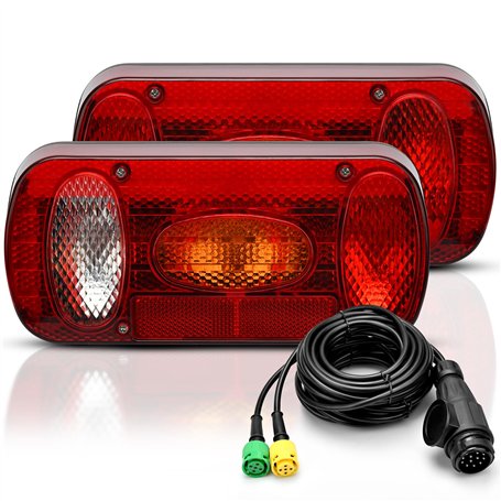 Aissom 2PCS Jeu de Feux Arriere Remorque