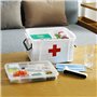 PIQIUQIU boîte à médicaments multifonctionnelle pour la Maison, pour Ranger Les Fournitures médicales à Domicile, Plastique à De