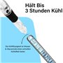 Rafraichisseur de Bouteille de Vin Bâton, Refroidisseur de Bouteille en Acier Inoxydable, Tige Refroidissante, kit d'accessoires