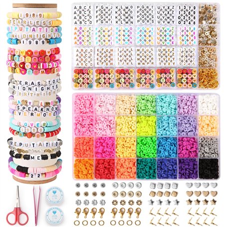 WECUTE Perles pour Bracelet