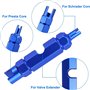 Vélos seringue pour liquide scellant pour tubeless 60 ml, outil de retrait de soupape, compatible avec les mastics Stans Kit de 