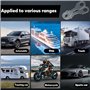 mizikuu 16 PCS Bande de Fusible Plat, 50A Alliage de Zinc Fusible de Voiture Fusibles à Lame en Bande Protéger la Sécurité du Ci