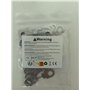 mizikuu 16 PCS Bande de Fusible Plat, 50A Alliage de Zinc Fusible de Voiture Fusibles à Lame en Bande Protéger la Sécurité du Ci
