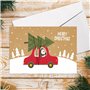 24 Pièces Carte Noel