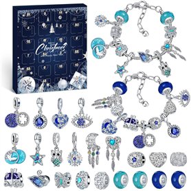 Hymarvo Calendrier de l'Avent 2025 Bijoux Femme Fille