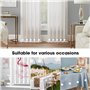 Udbrud 10 Pièces Poids de Nappe de Table Exterieur, Poids pour Rideaux Magnétique, Pince de Nappe Extra Lourde, Poids pour Nappe