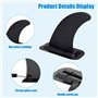 Riisoyu 3PCS Aileron de Surf Détachable, 9 Zoll Anti-Corrosion Ailerons de Planche Surf Renforcés en Nylon Ailerons de Planche d