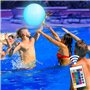 Riisoyu Ballon de Plage Gonflable Lumineux