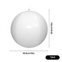 IP68 Boules LED Plage 16 Couleurs et 4 Modes LED Ballon De Plage avec Télécommande J