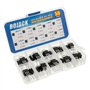 BOJACK LM317 L7805 L7806 L7808 L7809 L7810 L7812 L7815 L7818 L7824 TO-220 Lot de 50 pièces de régulateur de tension positif à co