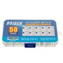 BOJACK LM317 L7805 L7806 L7808 L7809 L7810 L7812 L7815 L7818 L7824 TO-220 Lot de 50 pièces de régulateur de tension positif à co