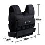 5BILLION FITNESS Gilet lesté 1kg-20 Kg Réglable Gilet Poids Unisexe Poids en fer Musculation pour Poids Entrainement Musculation