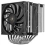 Thermalright Royal Knight 120 Refroidisseur de processeur 6 caloducs 2 ventilateurs PWM de 12 cm pour Intel LGA115X/1200/2011/17