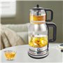 bouilloire en verre portable avec réglag
