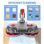 Tête de rechange pour aspirateur Dyson V7/V8/V10/V11/V15, avec réservoir d'eau amovible, réservoir de remplissage et 6 tampons d