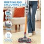 Tête de rechange pour aspirateur Dyson V7/V8/V10/V11/V15, avec réservoir d'eau amovible, réservoir de remplissage et 6 tampons d