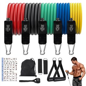 FAOKZE Lot de 5 Bandes de Fitness