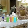 12 Pièces Flacons Vide de Voyage, 50ml Bouteille Conteneur de Voyage Plastique pour Shampooing, Après-shampooing, Lotion, Produi