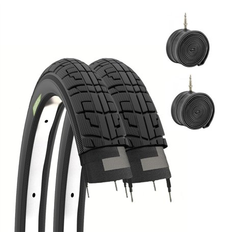 ECOVELO Pneus Couvertures 2 X 1