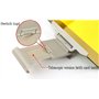 Gearmax® 2 en 1 Pare Soleil de Voiture Anti-Reflet Diminution Anti-Eblouissement pour Chauffeur Conducteur