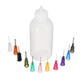 30 ml 50 ml Colophane Flux Alcool Soudure Liquide Contiennent Bouteille Pâte avec 11 Aiguilles