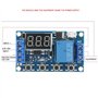 Commutateur de temporisation à retardement de cycle CC 6-30 V Affichage à LED Délai de marche/arrêt du module de relais Déclench