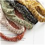 Bandeau Cheveux pour Femmes,Lot De 5 Bandanas Triangulaires avec Motif Floral - Bandana élastique pour Bandana - Triangle - Ajus