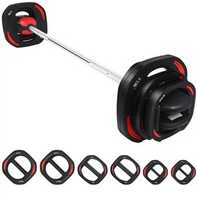 Ensemble d'haltères réglables de 20 kg