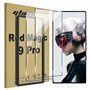 Lemxiee Film pour Red Magic 9 Pro/9S Pro Plus - Verre Trempé [2 Pièces] Protecteur d'Écran HD Cadre Invisible